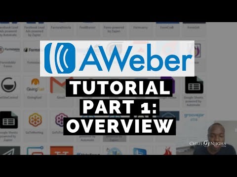 Aweber Email Marketing: How to Set Up Aweber and Dashboard Review | Aweber Tutorial Part 1